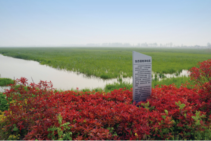 鹽城市區飲用水源地（鹽龍湖）生態凈化工程